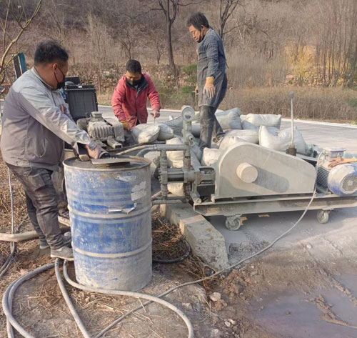 阳新路面下沉注浆